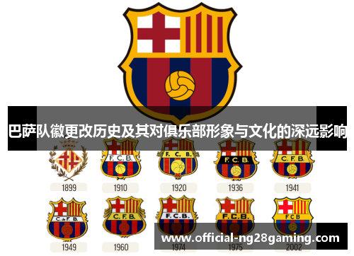 巴萨队徽更改历史及其对俱乐部形象与文化的深远影响 巴萨队徽更改历史及其对俱乐部形象与文化的深远影响