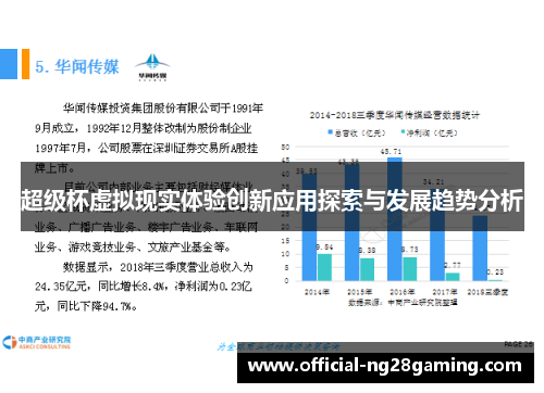 超级杯虚拟现实体验创新应用探索与发展趋势分析