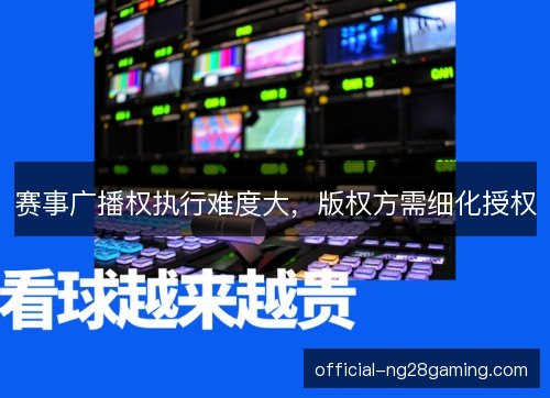赛事广播权执行难度大,版权方需细化授权 赛事广播权执行难度大,版权方需细化授权